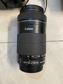 Canon 60D with Kit lens and Zoom lens