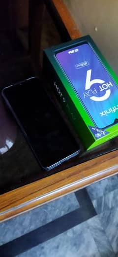 infinix hot 9 play with box