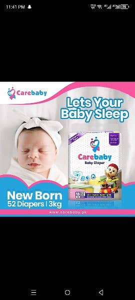 CARE Baby diaper  original T. f industries 2