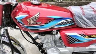 Honda CG125 model 2023 shape 2024Islamabad number 03341511728