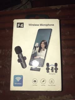 F4 Wireless Mic iphone /03101453157/whatsapp