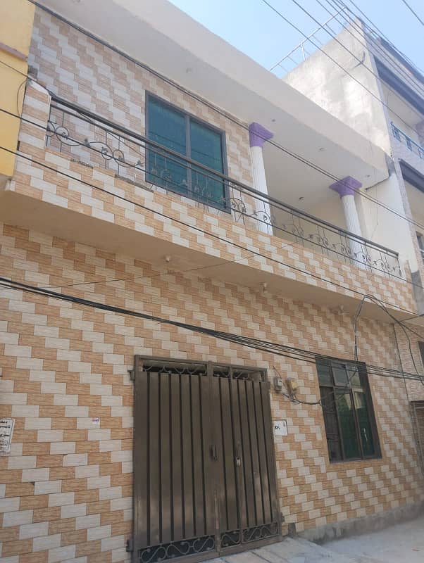 5 Marla Beautiful double story house urgent for Sale in sabzazar 8
