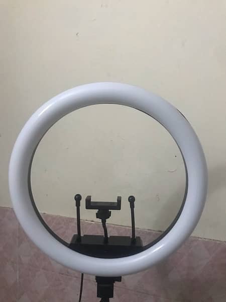 3 colour shades ring light with 7 feet long stand 1
