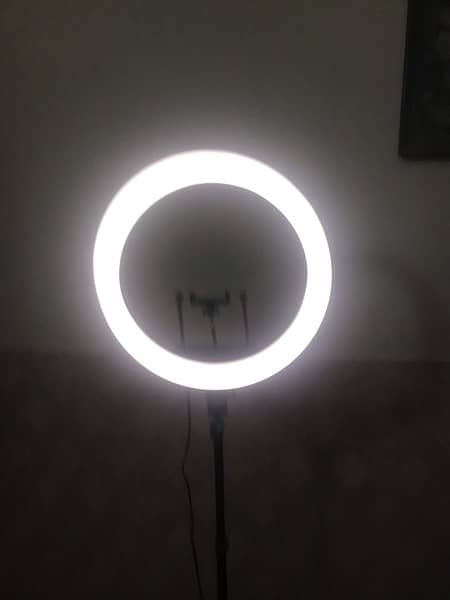 3 colour shades ring light with 7 feet long stand 6