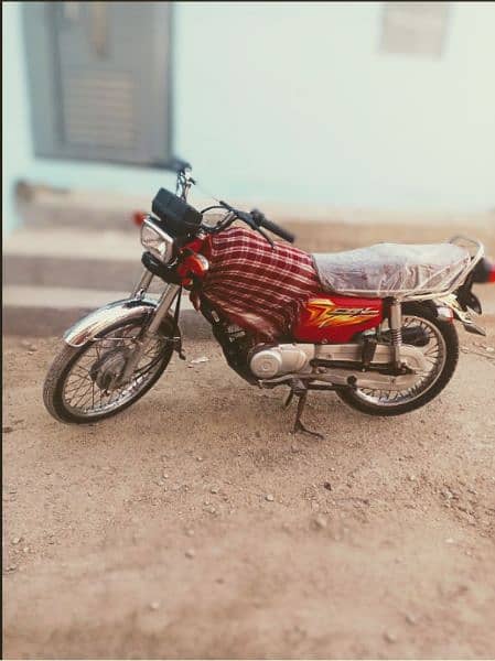 Honda CG 125 Karachi number 6