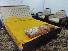 Queen size bed,set of sofas,closet and cupboard,FULL WEDDING FURNITURE