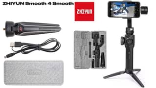 Zhiyun-Tech Smooth-4 Smartphone Gimbal (Black) - Excellent Condition.