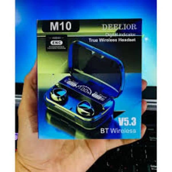 M10 Earbuds With power bank Available  Cash on delivery available 2
