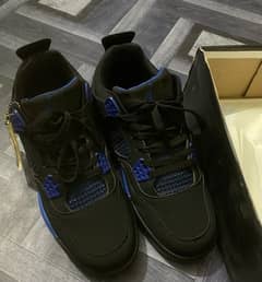 Nike Air Jordan black with blue