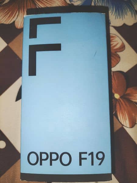 OPPO F 19 6/128 Prism black colour bilkul new condition Hai 10/10 6
