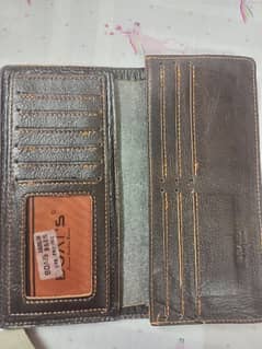 wallet cow leather and mobile wallet