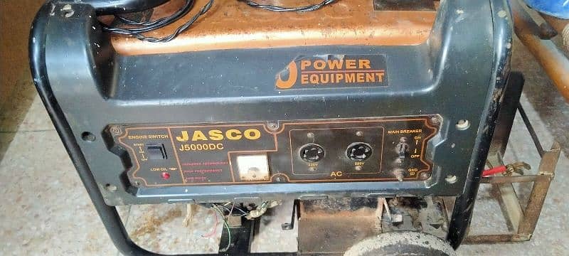JASCO J5000DC SELF START AND ROPE START GAS / PETROL 4