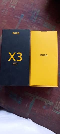 POCO X3 NFC complete box