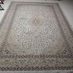 1 RUG 10X07 FT Off White Fully Floral(No Tear)