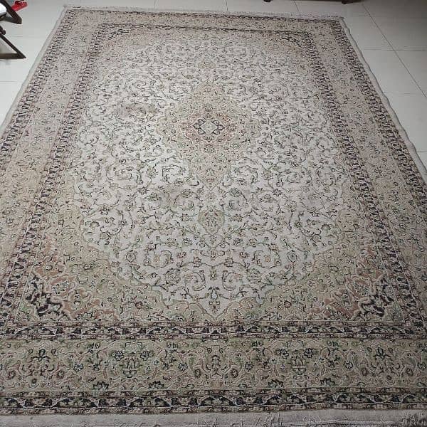 1 RUG 10X07 FT Off White Fully Floral(No Tear) 0