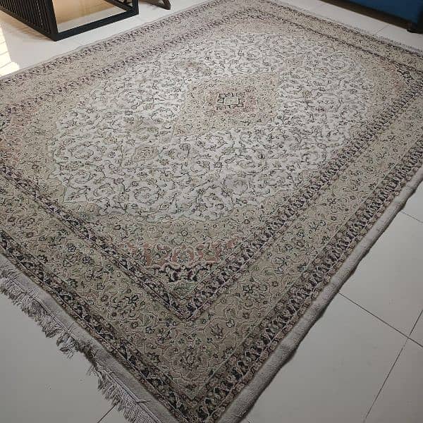1 RUG 10X07 FT Off White Fully Floral(No Tear) 1