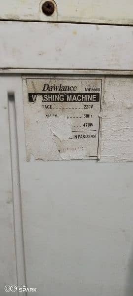 Dawlance Washing Machine twin Tub 3