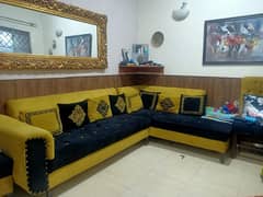 L shape  Sofas In Best condition few months used