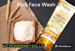Rice face wash free delivery all Pakistan