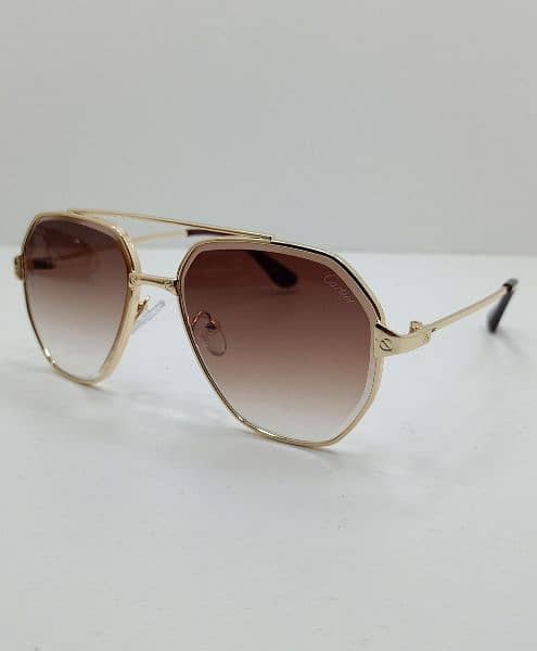 Brand frame sun glasses 8