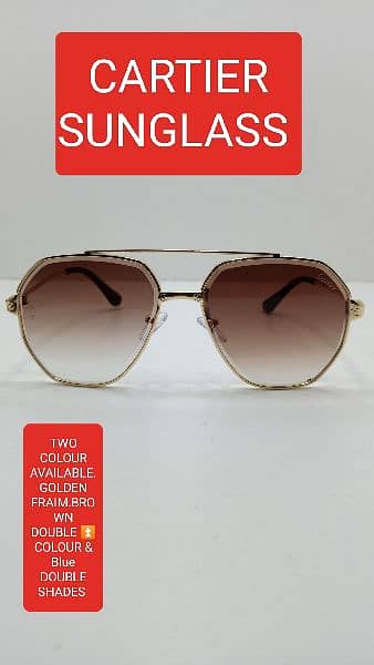 Brand frame sun glasses 17