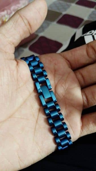 trendy stainless steel rolex bracelet. 3