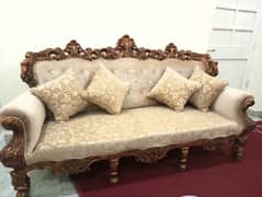 Sofa set alongwith center tables