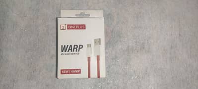 1+ One Plus Data Cable Type C  65W | 4 AMP