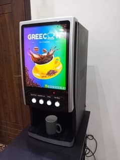 coffee and tea automatic vending machine