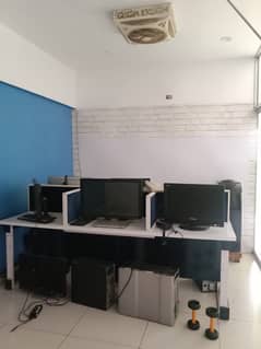 furnished office for rent zamzama Dha