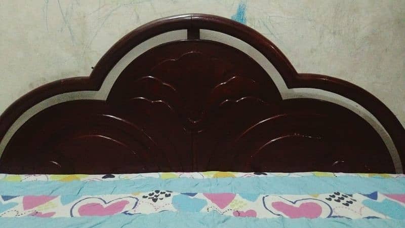 pure lakri (wood) bed 0