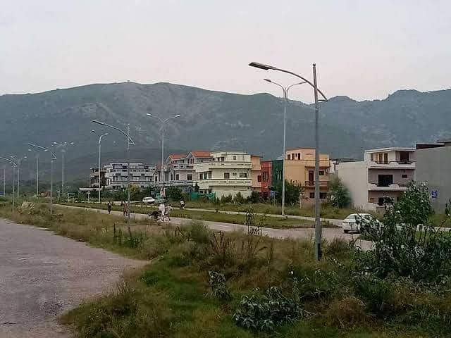 4 Marla Plot For Sale In D-12 Islamabad 1