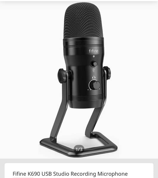 Fifine k690 Mic for Voiceover and Live streaming 0