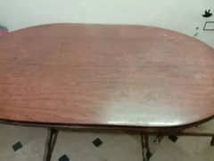 Pure Wood dining table without chairs for sale