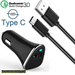 3.0 Type C Car Charger, 25W