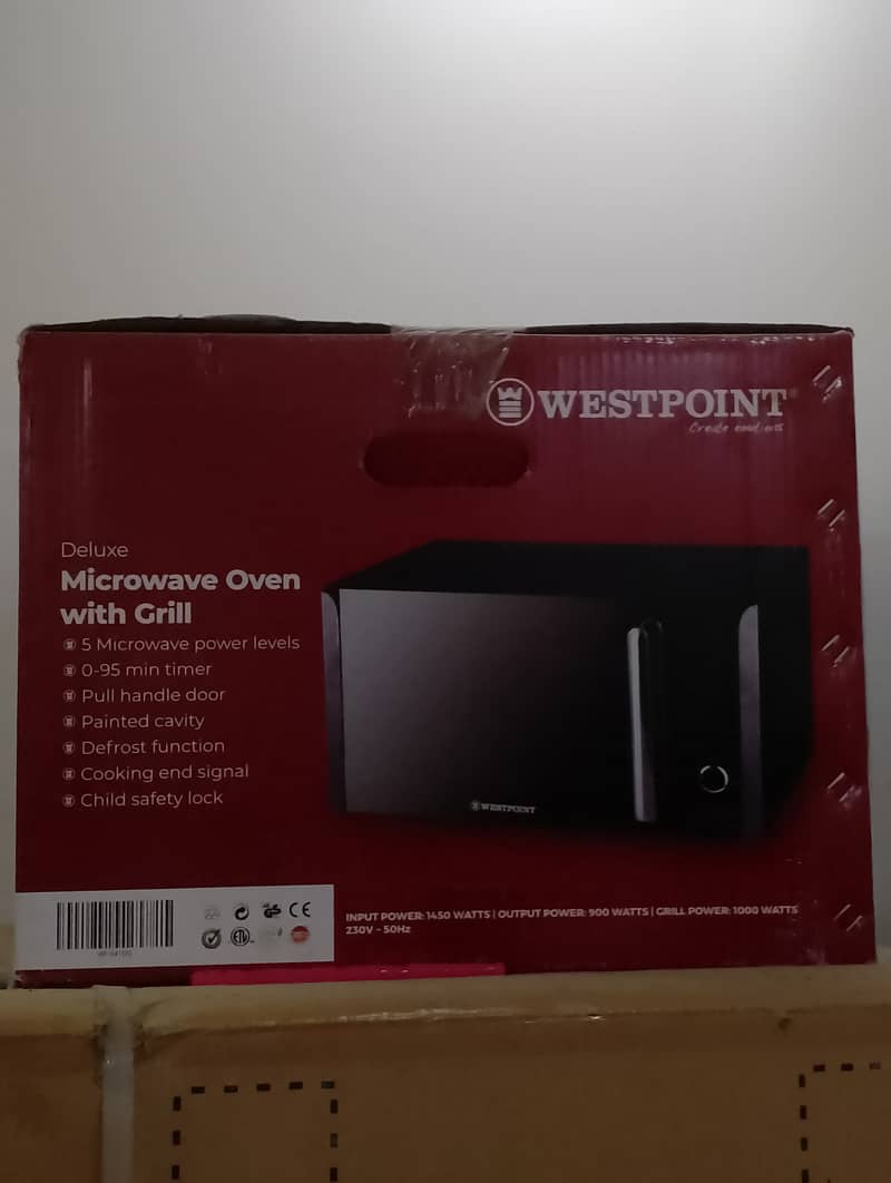 Westpoint microwave brand new box with grill for sale 1
