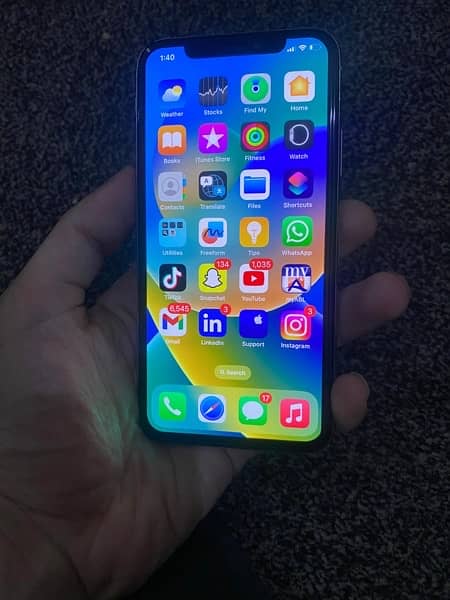 iphone x pta approved for sale 60k price negotiable 0