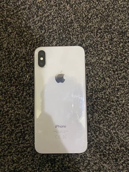 iphone x pta approved for sale 60k price negotiable 3