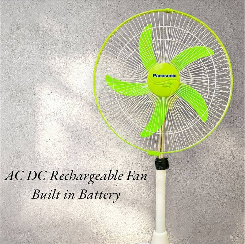 Rechargeable Ac/Dc Fans Available 2