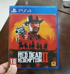RDR2 Ps4 game 10/10
