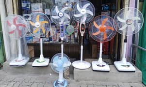 Rechargeable Ac/Dc Solar Fans