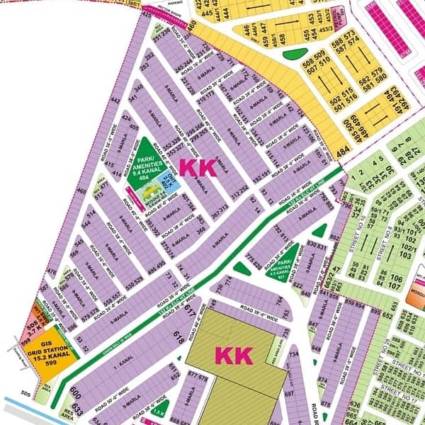 Dha phase 4 kk block 479 Facing park 1
