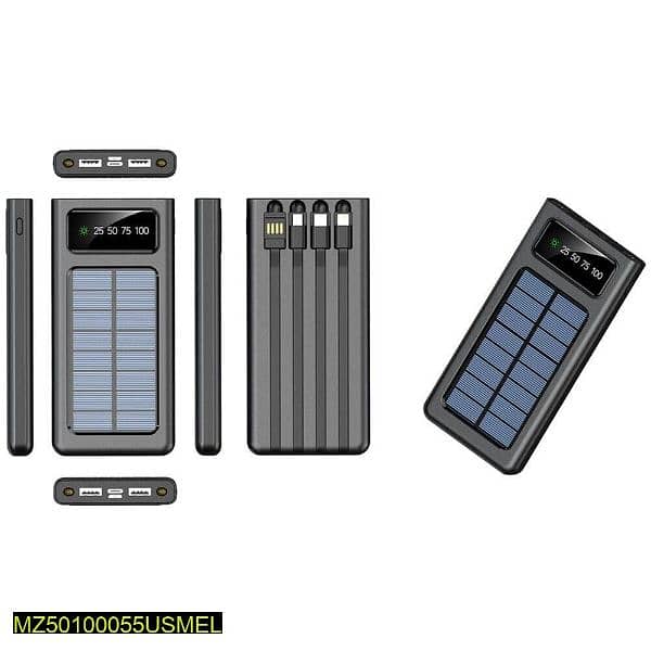 Solar charge protable outdoor power bank 5