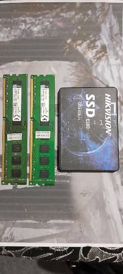 16GB DDR3 1600Mhz Ram + 256GB SSD