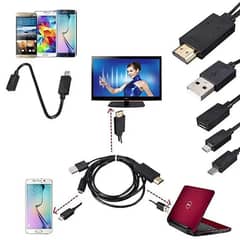 5 Pin & 11 Pin Micro USB For Mhl to HDMI 1080P HD TV Cable Adapter for