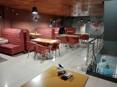 Restaurant sofa and table for sale