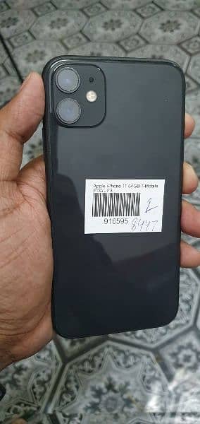 I phone 11 for sale 64GB Sim lock  water proof RS 60000 2