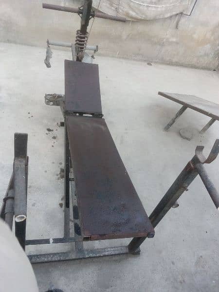malty purpose branch press. one in all.  inclined Iron banch 5