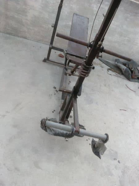 malty purpose branch press. one in all.  inclined Iron banch 12