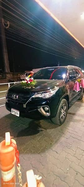 Fortuner for rent on monthly basis 4